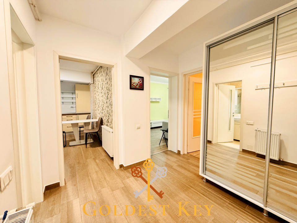 Apartament cu 2 camere decomandate, terasă și parcare subterană + boxă