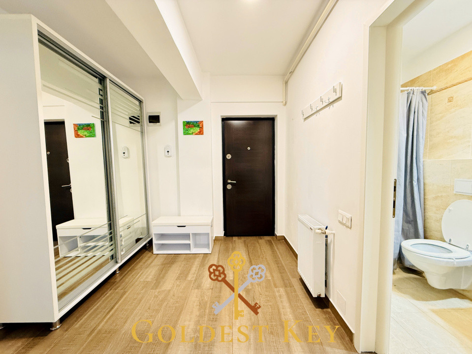 Apartament cu 2 camere decomandate, terasă și parcare subterană + boxă