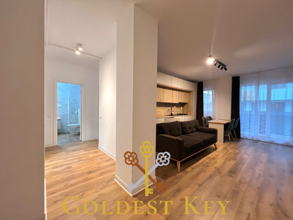 Apartament 3 camere și terasă, complet mobilat și utilat în Baciu