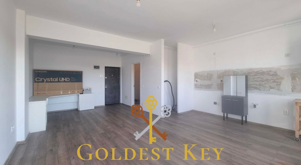 Nou! Apartament finisat cu o cameră, terasă și parcare! Baciu - Petrom