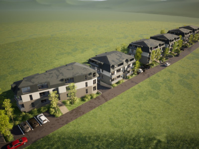 Apartament cu 2 camere și balcon. Baciu + TVA