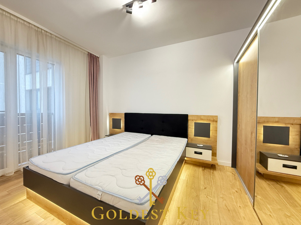 Apartament modern cu 3 camere, balcon și parcare subterană 