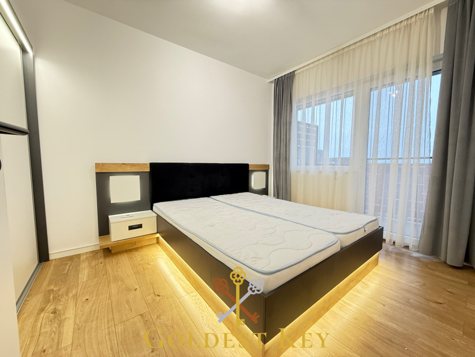 Apartament modern cu 3 camere, balcon și parcare subterană 