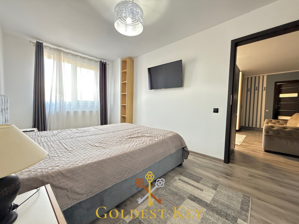 Apartament modern cu 2 camere, balcon și parcare subterană 450€