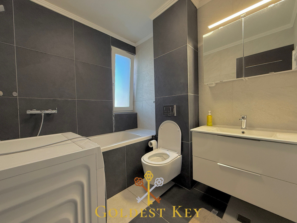 Apartament modern cu 2 camere, balcon și parcare subterană 450€
