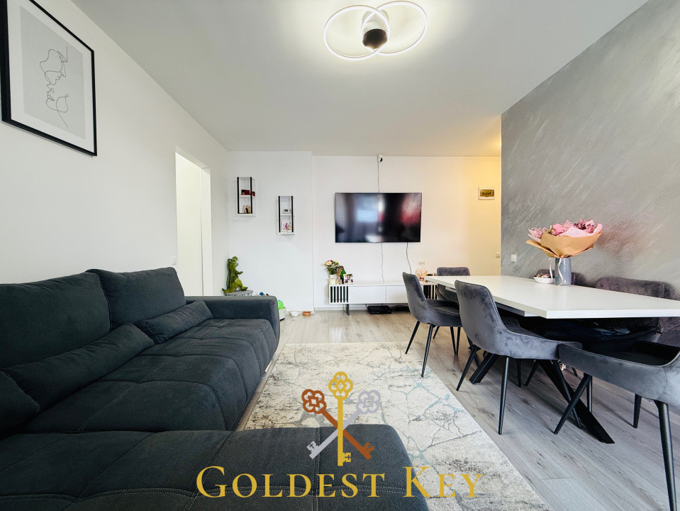 Apartament calitativ cu 2 camere și bucătărie separată + terasă 
