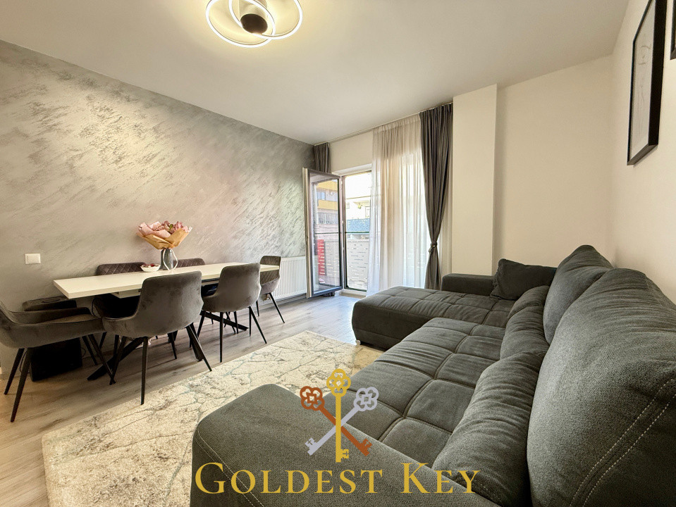 Apartament calitativ cu 2 camere și bucătărie separată + terasă 