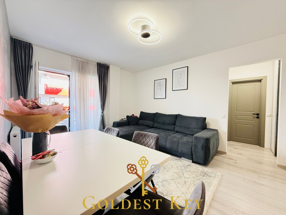 Apartament calitativ cu 2 camere și bucătărie separată + terasă 