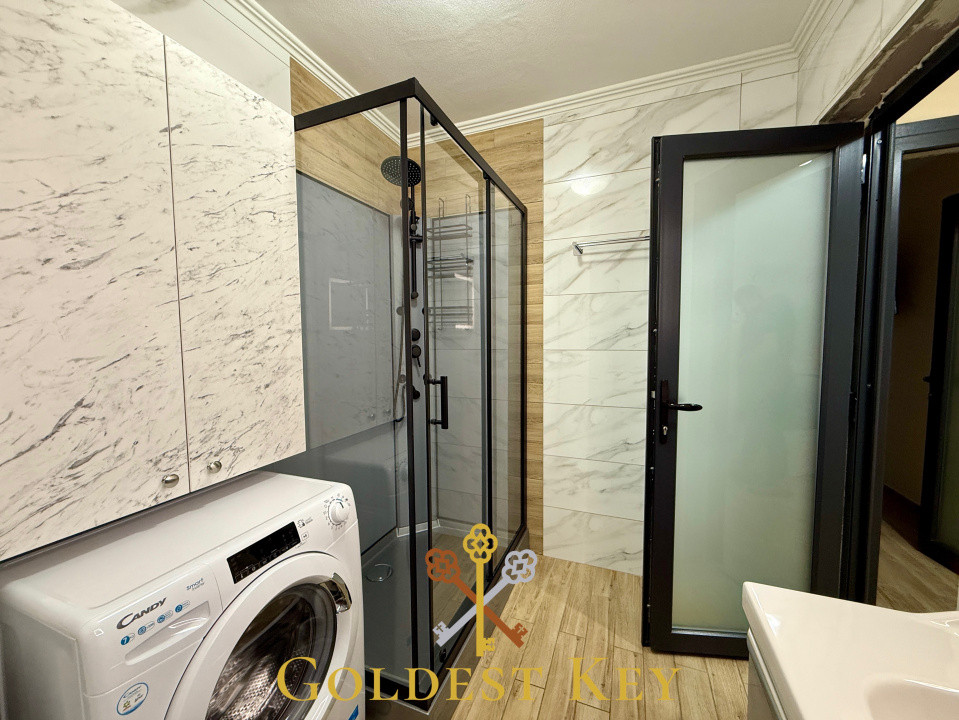 Apartament spațios cu 2 cameră și terasă închisă + parcare subterană 