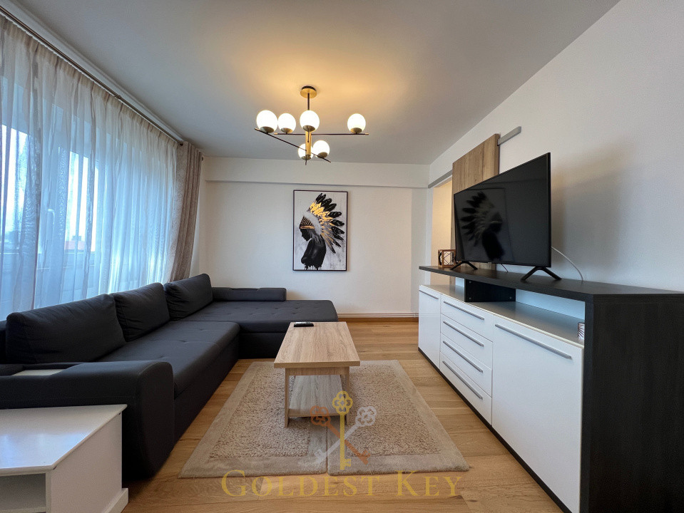Calitativ - Centru Dorobantilor - 2 camere generoase și balcon