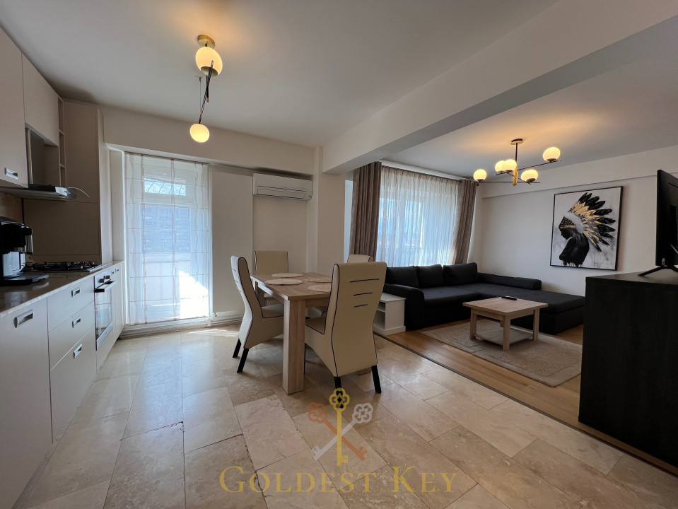 Calitativ - Centru Dorobantilor - 2 camere generoase și balcon