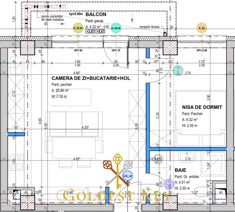 Apartament cu 2 camere ideal pentru investiție sau locuit