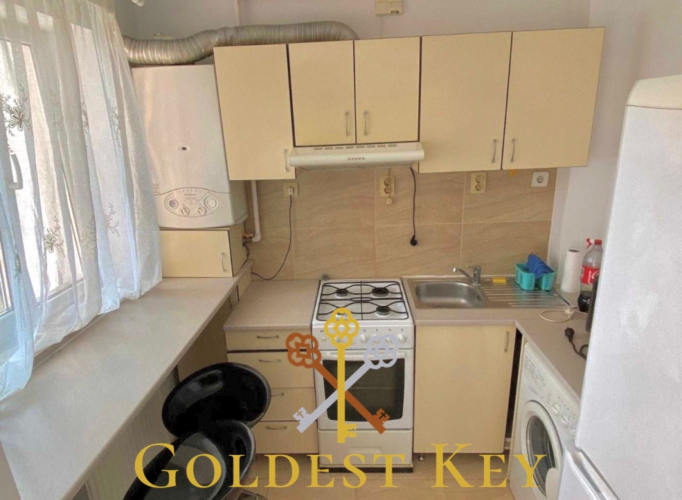 Apartament finisat și mobilat, cu o cameră și balcon! Baciu - Petrom