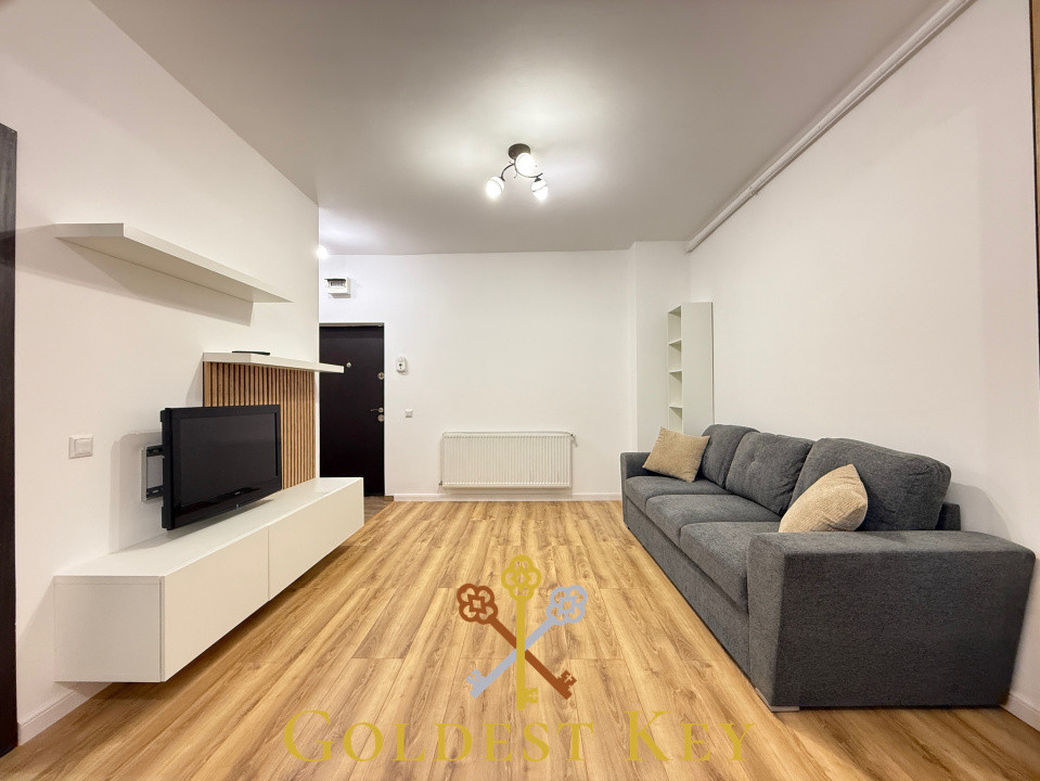 Apartament la prima închiriere cu 2 camere, terasă și parcare