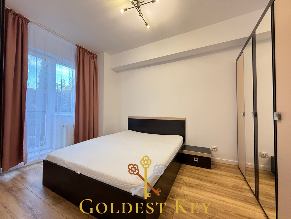 Apartament la prima închiriere cu 2 camere, terasă și parcare