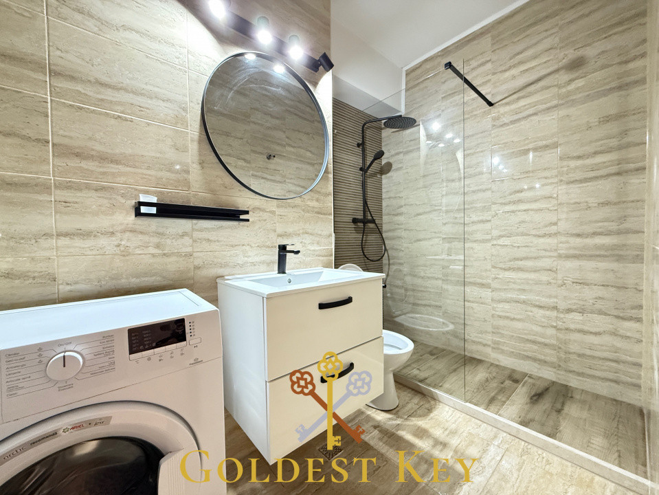 Apartament la prima închiriere cu 2 camere, terasă și parcare