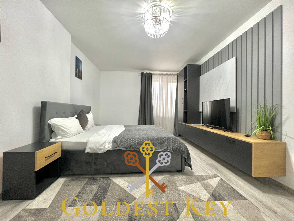 Apartament modern, complet mobilat, cu 2 camere, balcon! Dâmbul Rotund