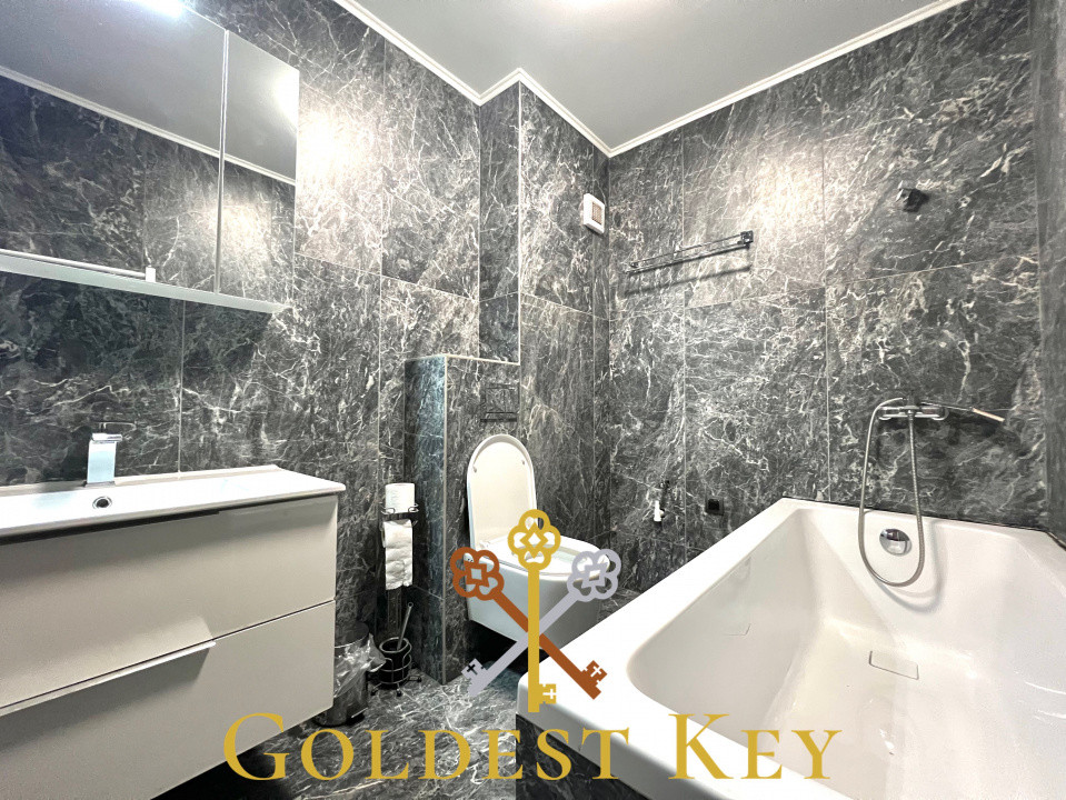 Apartament modern, complet mobilat, cu 2 camere, balcon! Dâmbul Rotund