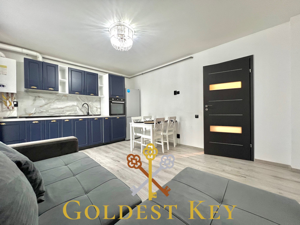 Apartament modern, complet mobilat, cu 2 camere, balcon! Dâmbul Rotund