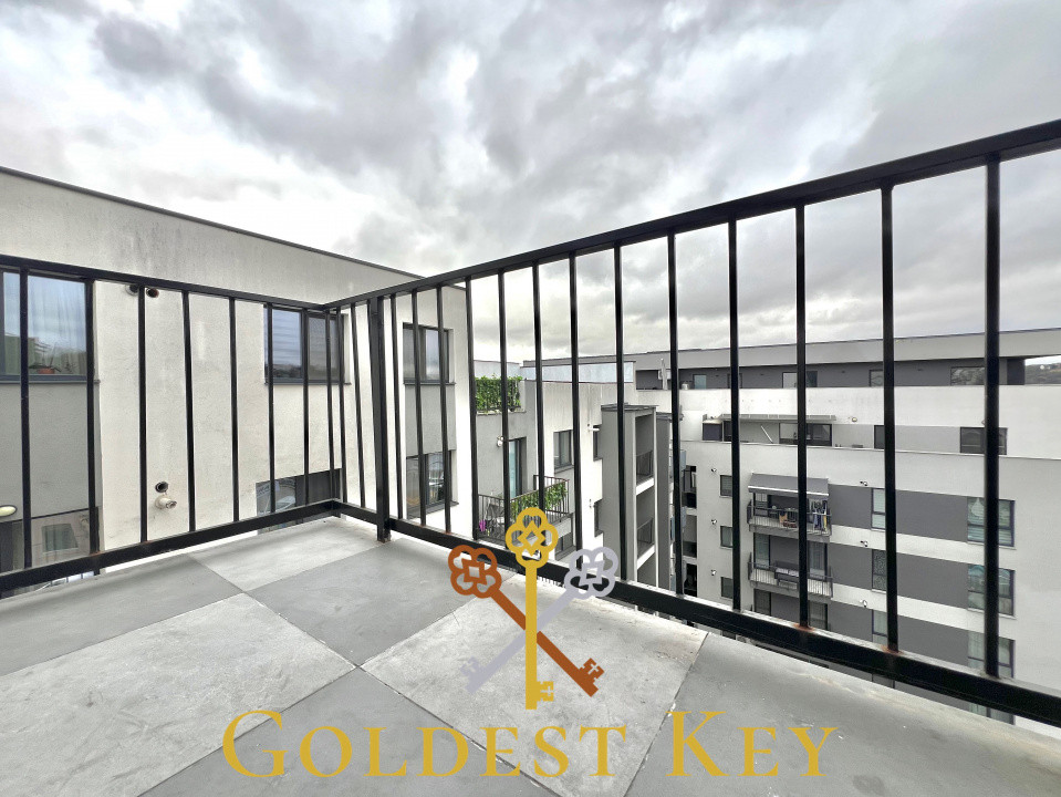 Apartament modern, complet mobilat, cu 2 camere, balcon! Dâmbul Rotund