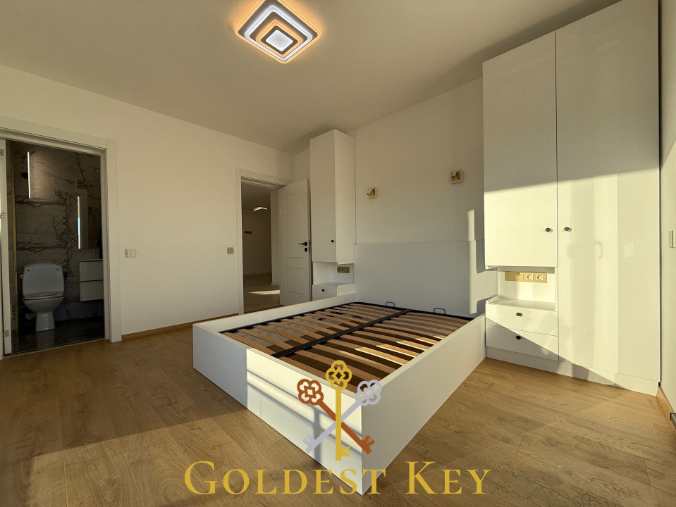 Apartament premium cu 3 camere, 2 băi, terasă și parcare subterană 