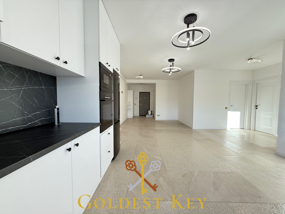 Apartament premium cu 3 camere, 2 băi, terasă și parcare subterană 