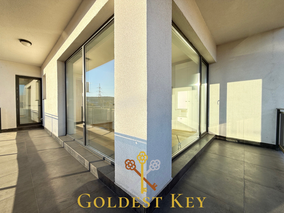 Apartament premium cu 3 camere, 2 băi, terasă și parcare subterană 