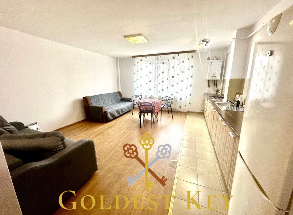 Apartament finisat și mobilat cu o cameră în Zona Petrom, Baciu! 