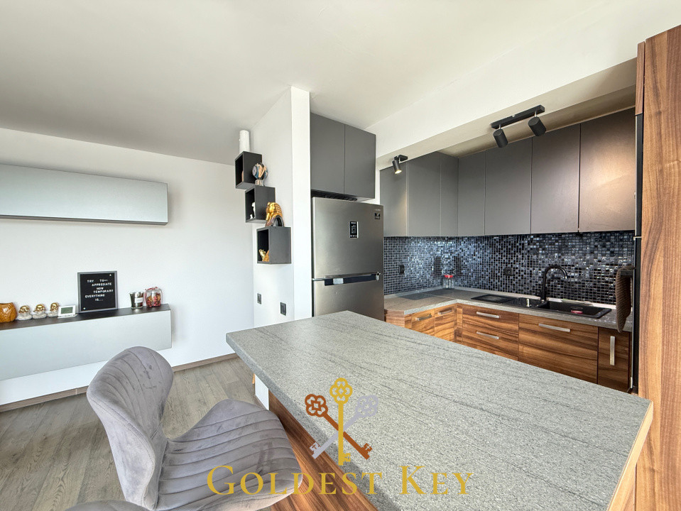 Apartament modern cu 2 camere, terasă de 21mp și parcare! Baciu