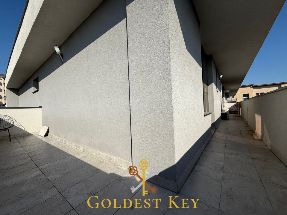 Apartament modern cu 2 camere, terasă de 21mp și parcare! Baciu