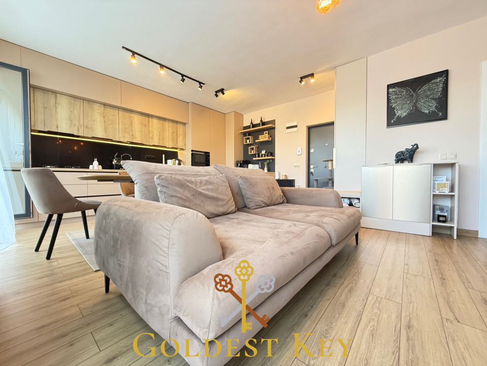 Apartament de tip penthouse cu 3 camere și terasă de 59 mp + 2 parcări 