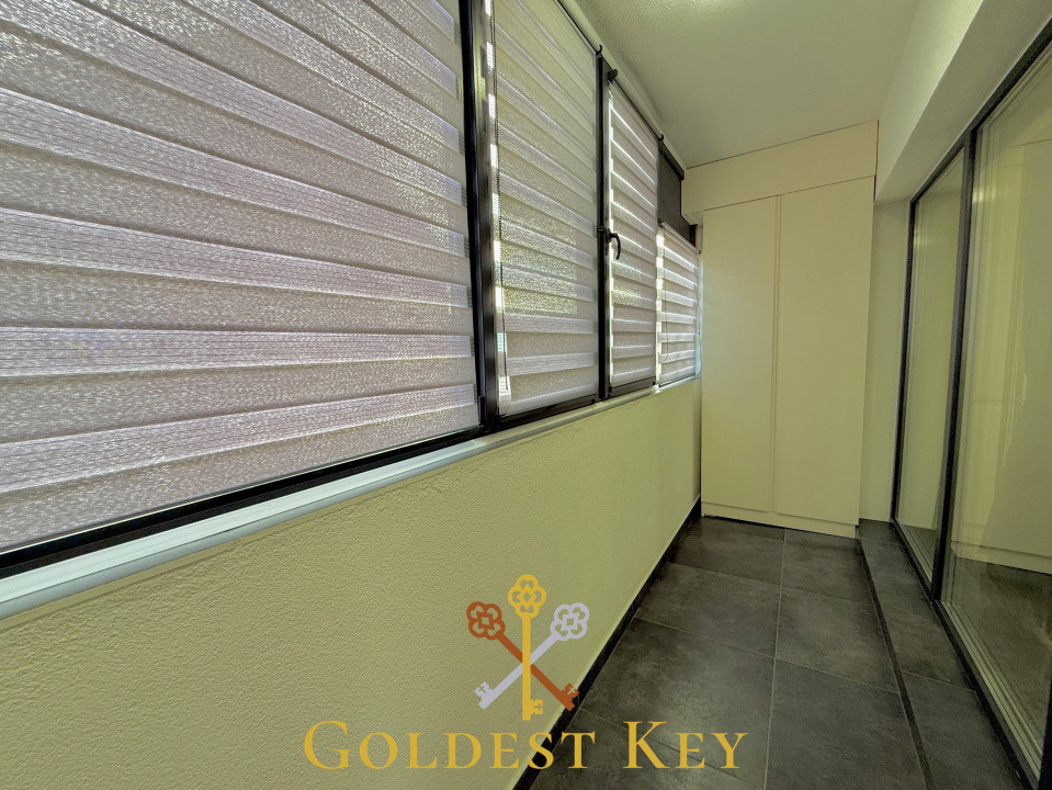 Apartament generos cu 2 camere, terasă închisă și parcare subterană 