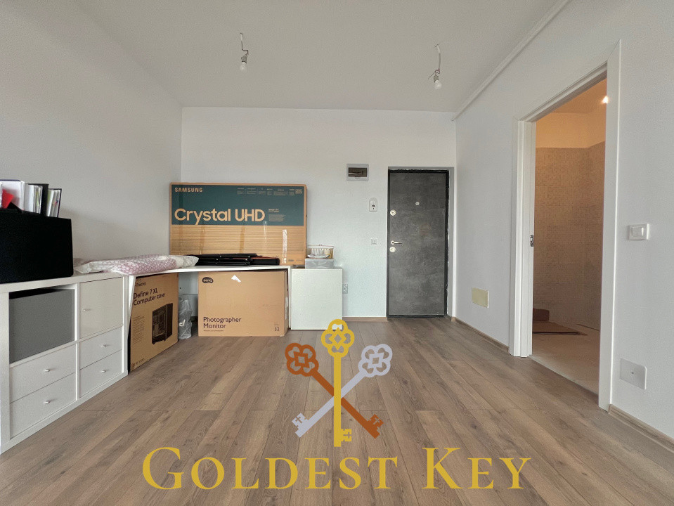 Nou! Apartament finisat cu o cameră, terasă și parcare! Baciu - Petrom