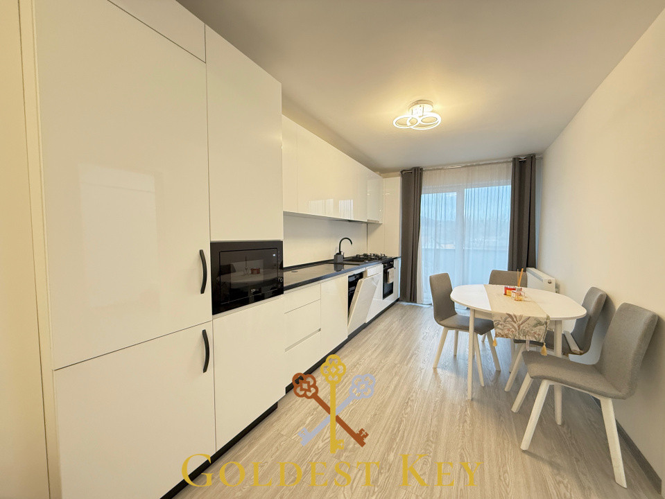 Apartament la prima închiriere cu 2 camere și balcon Dâmbul Rotund