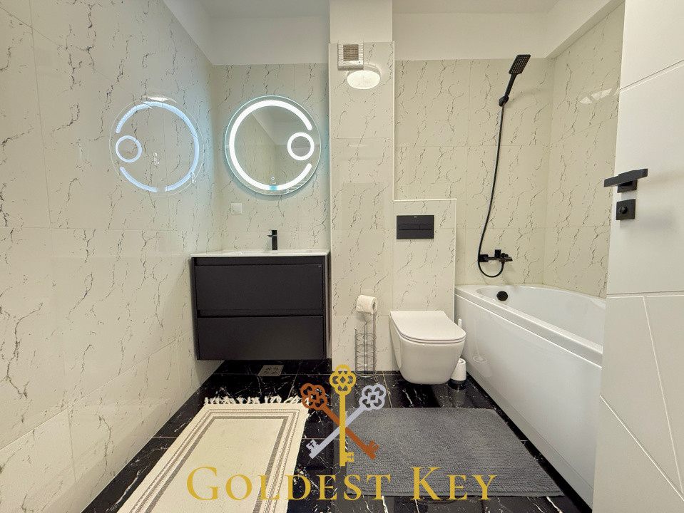 Apartament la prima închiriere cu 2 camere și balcon Dâmbul Rotund