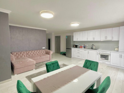 Apartament spațios cu 3 camere, 2 băi finisat modern și calitativ 