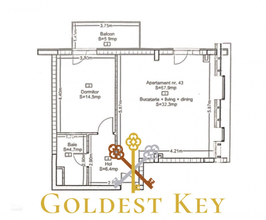 Apartament modern cu 2 camere, balcon și parcare! Cluj - Dâmbul Rotund