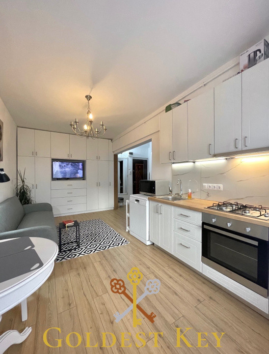 Apartament modern, complet mobilat, cu o cameră! Dâmbul Rotund