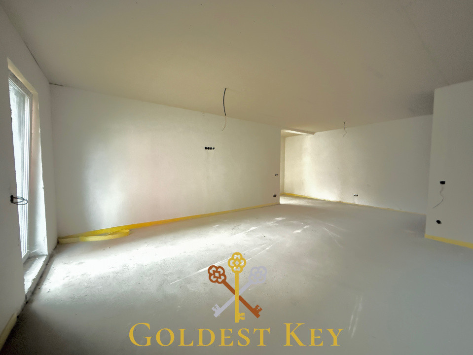 Apartament SEMIFINISAT cu 2 camere, terasă și parcare subterană 