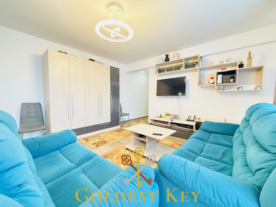 Apartament la cheie cu 2 camere și terasă generoasă în Baciu