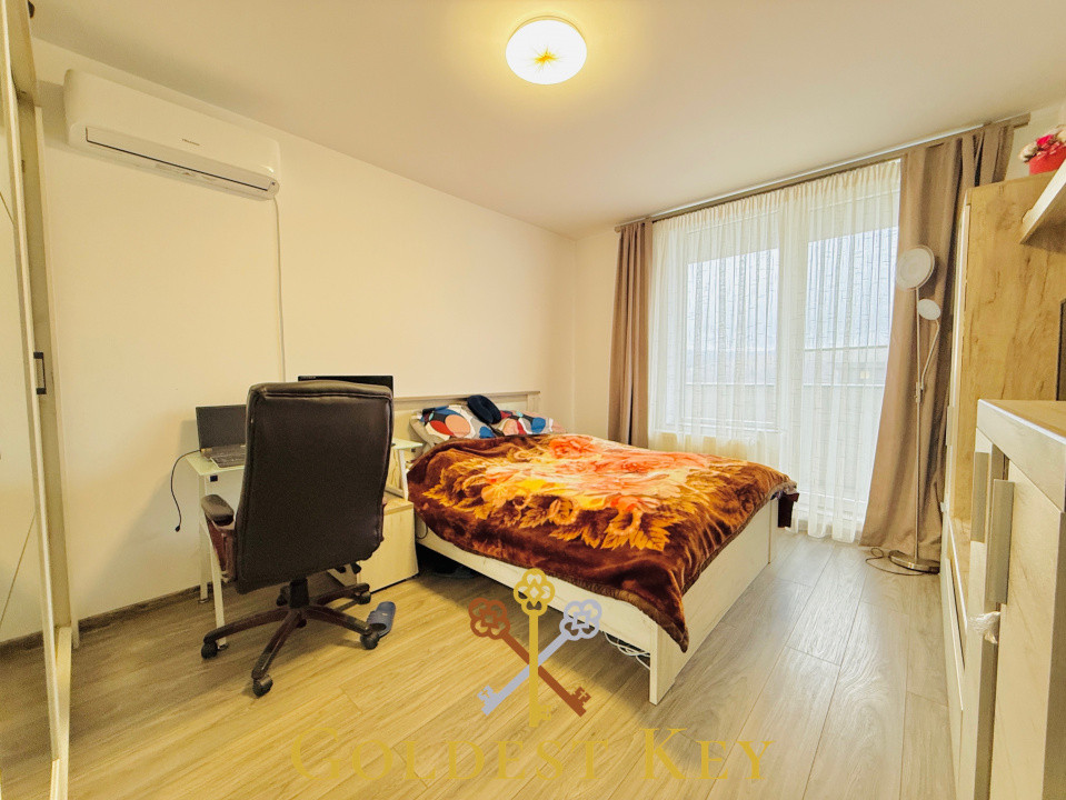 Apartament la cheie cu 2 camere și terasă generoasă în Baciu