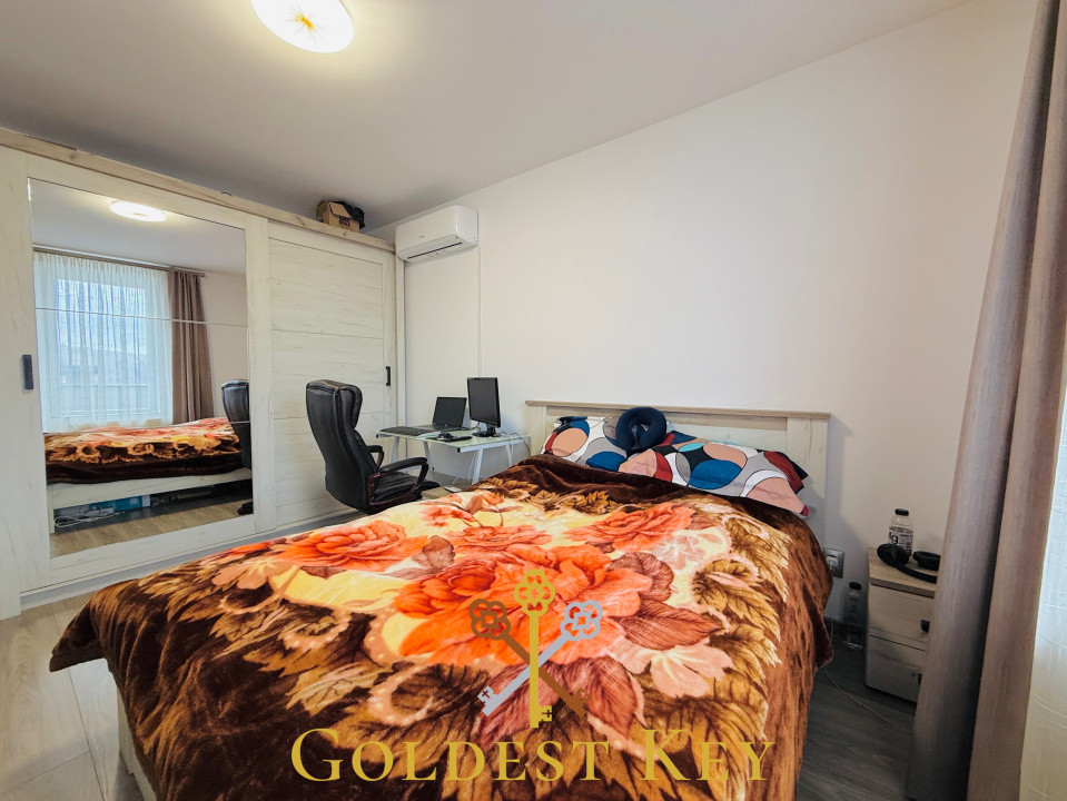 Apartament la cheie cu 2 camere și terasă generoasă în Baciu