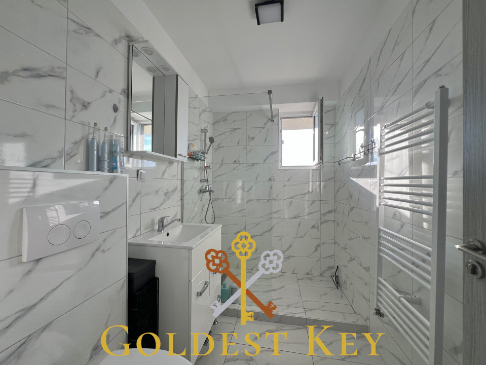 Apartament mobilat și utilat cu 2 camere, terasă și parcare în Baciu! 