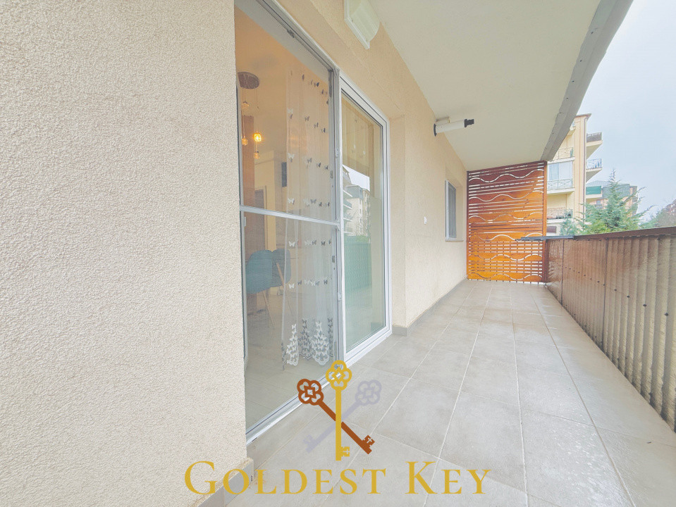 Apartament cu 2 camere, terasă, parcare și boxă de depozitare 