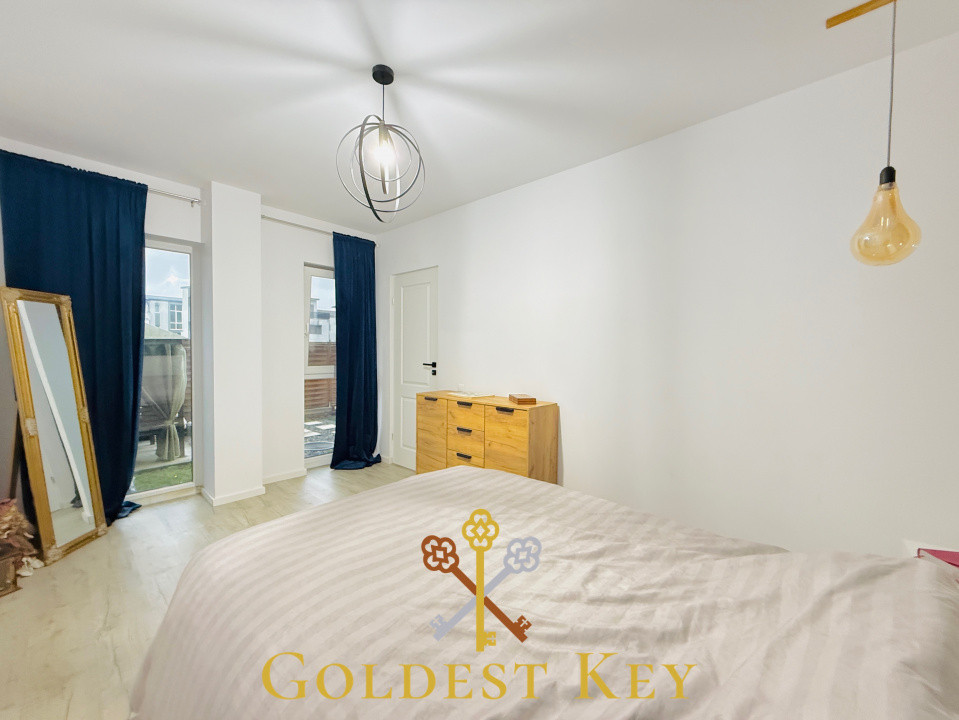 Apartament modern cu 2 camere și terasă generoasă amenajată 