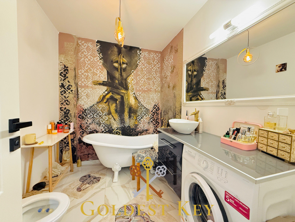 Apartament modern cu 2 camere și terasă generoasă amenajată 