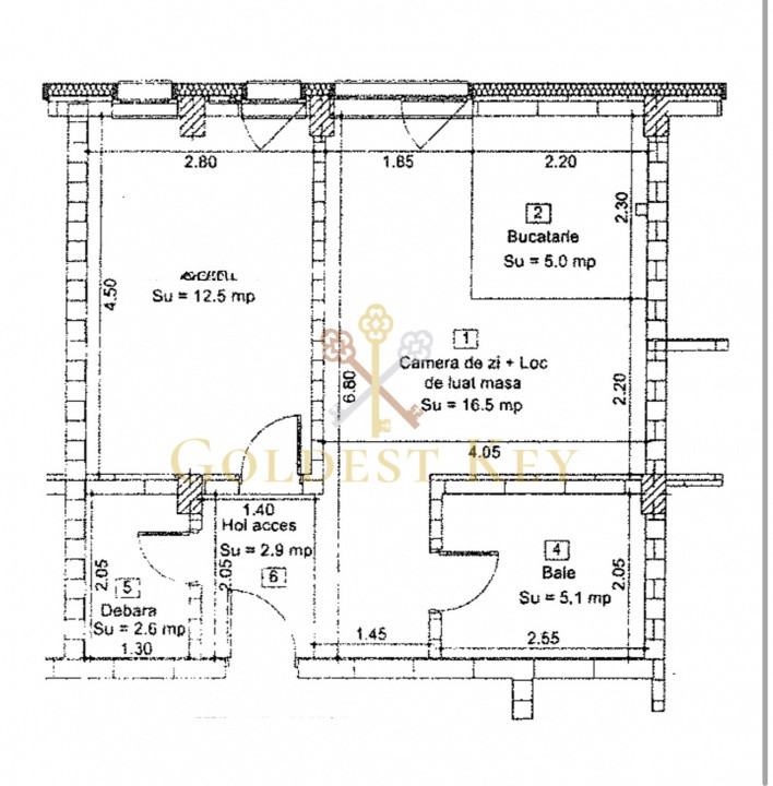 Apartament modern cu 2 camere și terasă generoasă amenajată 