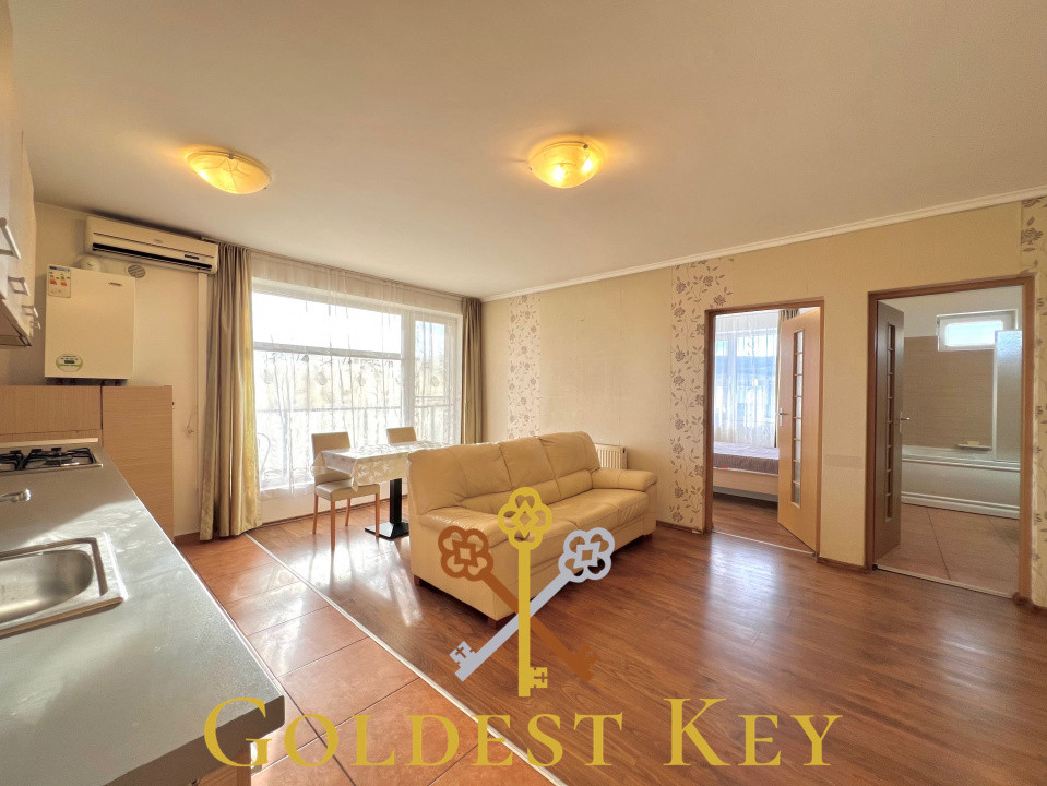 Apartament mobilat și utilat, 2 camere la 55mp și terasă! Zona Petrom