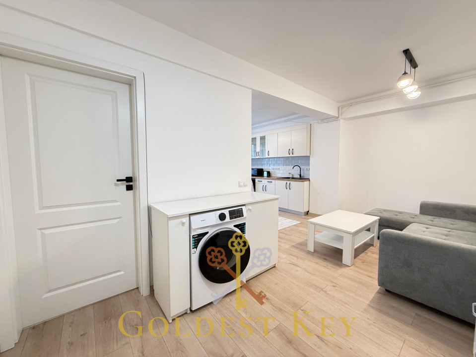 Apartament complet mobilat și utilat la cheie -500€ cu garaj subteran 