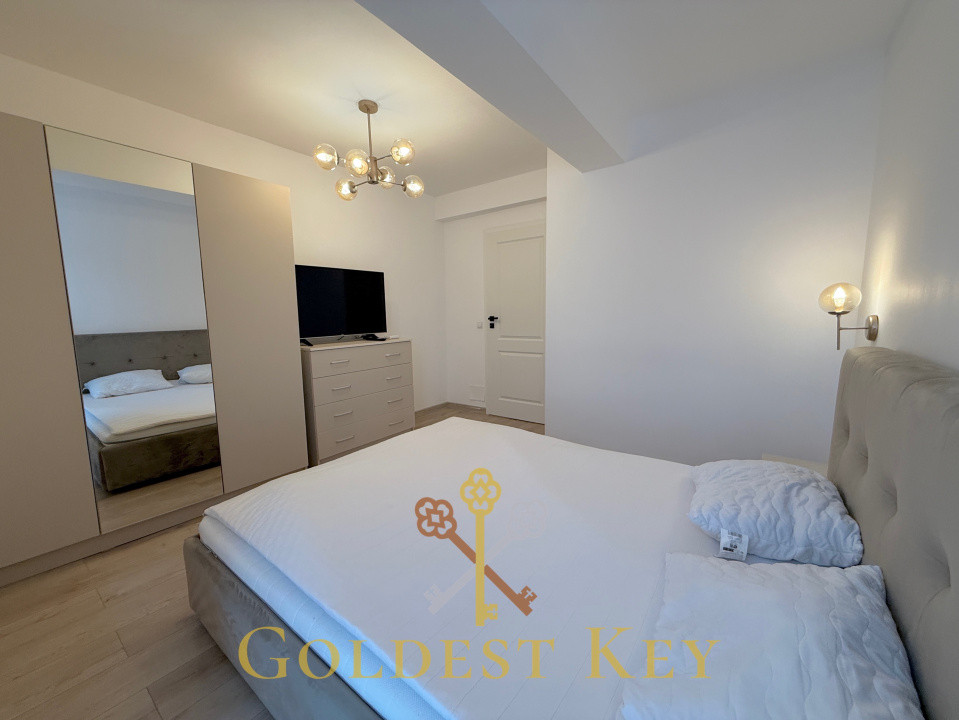 Apartament complet mobilat și utilat la cheie -500€ cu garaj subteran 